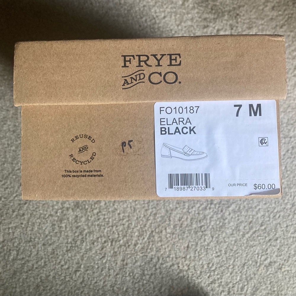 FRYE AND CO Elara Women's studded penny loafers Size 7M Brand new in box - Picture 13 of 13